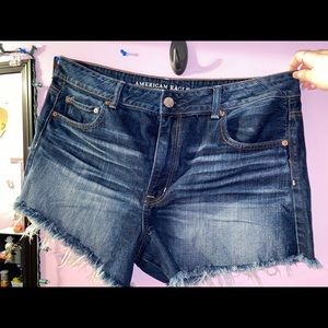 American Eagle dark blue Jean shorts